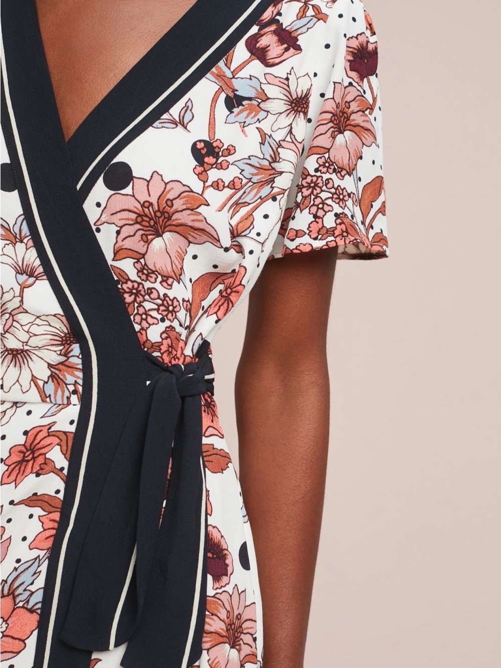Maeve Aubrey Wrap Dress Size 6 - Picture 3 of 12